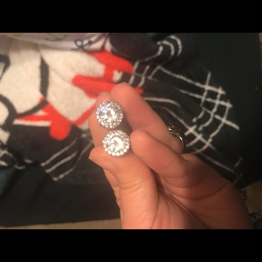 Diamond earrings